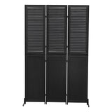 Rustic 3 Panel Room Dividers And Folding Privacy Screen - Furniture Home Direct
