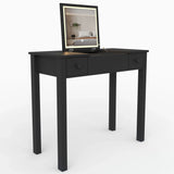 Vanity Table With LED Lights, Flip-Top Mirror And 2 Drawers, Jewelry Storage - Furniture Home Direct