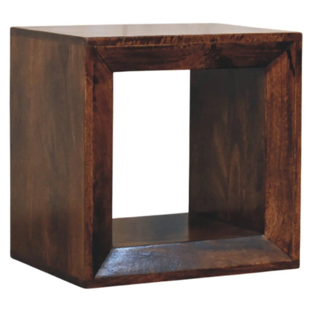 Solis - Open Side Table - Brown - Furniture Home Direct