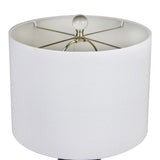 Spyro - Contemporary Table Lamp - Bijou Blue / White / Clear Crystal / Nickel - Furniture Home Direct