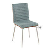 Mason - Contemporary Dining Chair (Set of 2) With Swivel - Furniture Home Direct