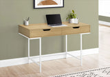 Computer Desk For Home Office, Storage Drawers, Marble Look Contemporary & Modern - Furniture Home Direct