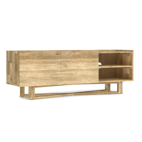 Harrow - TV Media Stand - Natural - Furniture Home Direct