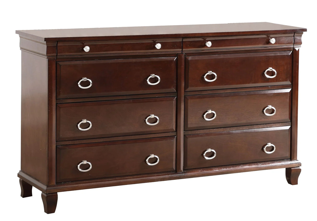 Triton - Dresser - Cappuccino - Furniture Home Direct