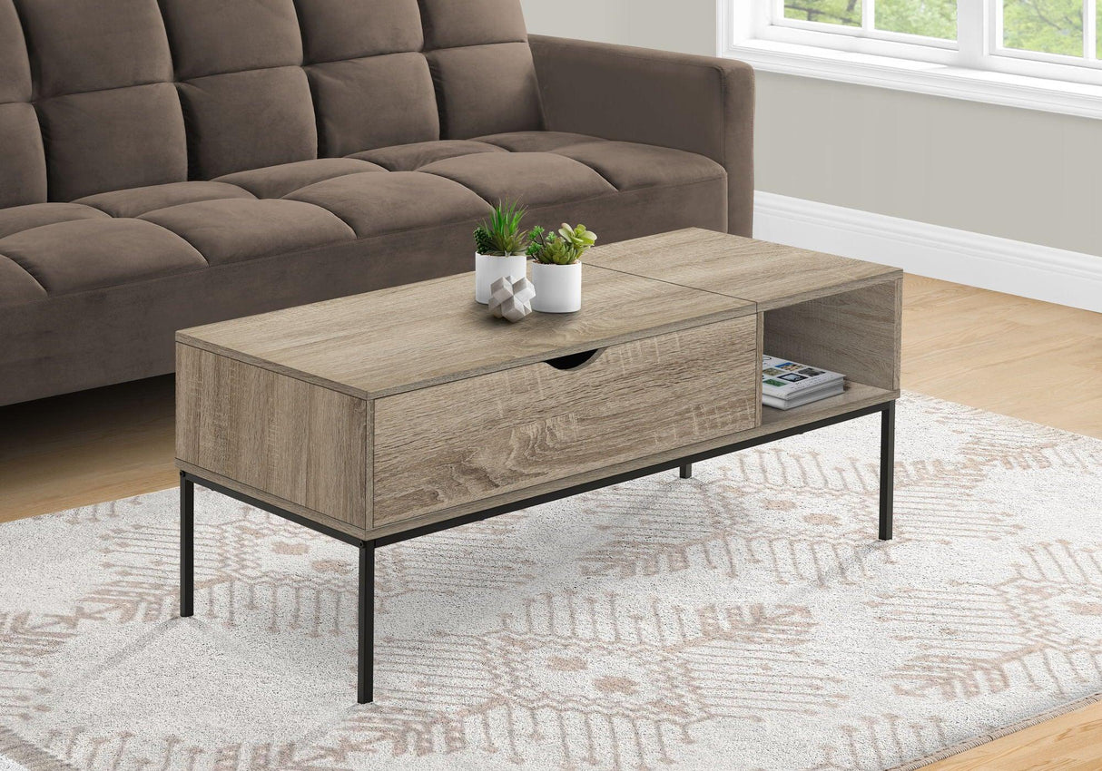 Table, Rectangular, Cocktail, Functional Lift-Top, Contemporary & Modern - Furniture Home Direct