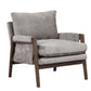 Mid-Century Modern Velvet Accent Chair, Leisure Chair With Solid Wood And Thick Seat Cushion For Living Room, Bedroom, Studio - Furniture Home Direct