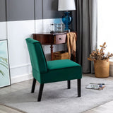 Reese - Living Room Armless Button Tufted Pattern Accent Chair (Set of 2) - Furniture Home Direct