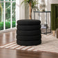 Fuji - Oversized Round Storage Ottoman - Furniture Home Direct
