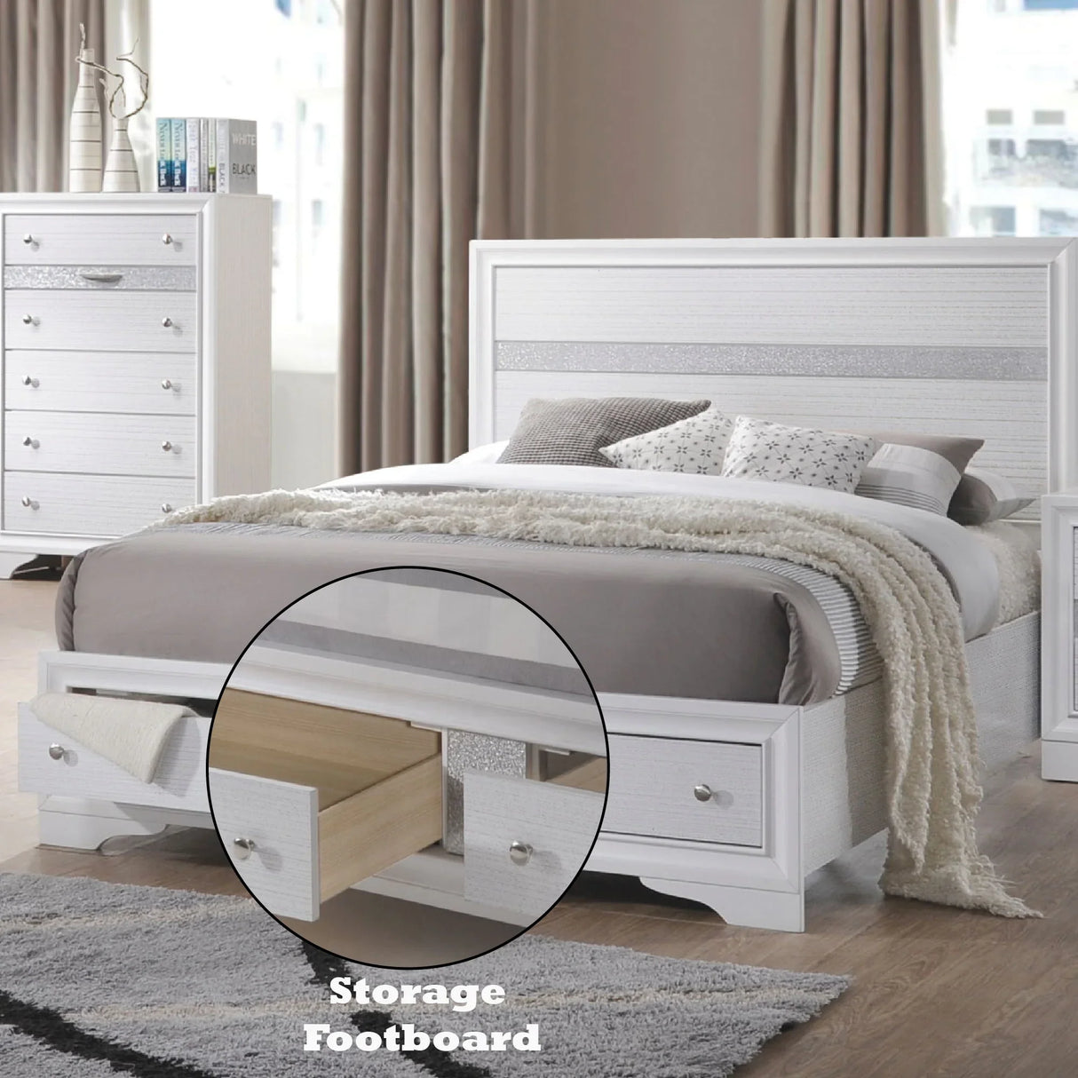 Naima - Elegance Bed - Furniture Home Direct
