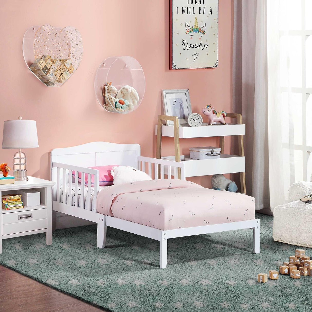 Birdie - Toddler Bed - Two Tone - Furniture Home Direct