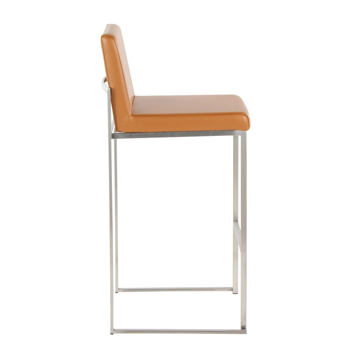 Fuji - Contemporary And Modern Elegance High Back Barstool - Furniture Home Direct