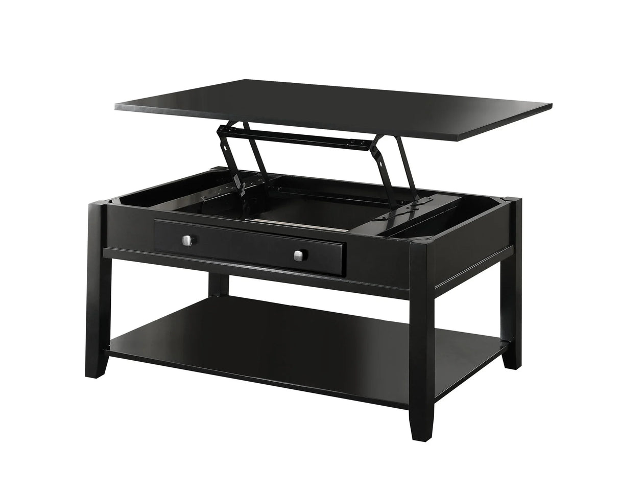 Malachi - Coffee Table With Lift Top - Black - Furniture Home Direct