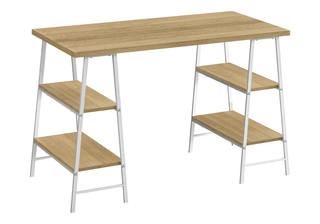 Computer Desk For Home Office, Laptop, Storage Shelves, Contemporary & Modern - Furniture Home Direct