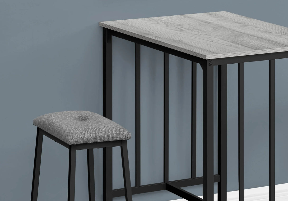 3 Pieces Dining Set, Counter Height, Rectangular, Small, Contemporary & Modern - Furniture Home Direct
