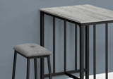 3 Pieces Dining Set, Counter Height, Rectangular, Small, Contemporary & Modern - Furniture Home Direct