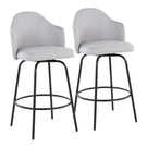 Ahoy - Contemporary Fixed Height Counter Stool (Set of 2) - Furniture Home Direct