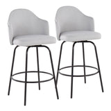 Ahoy - Contemporary Fixed Height Counter Stool (Set of 2) - Furniture Home Direct