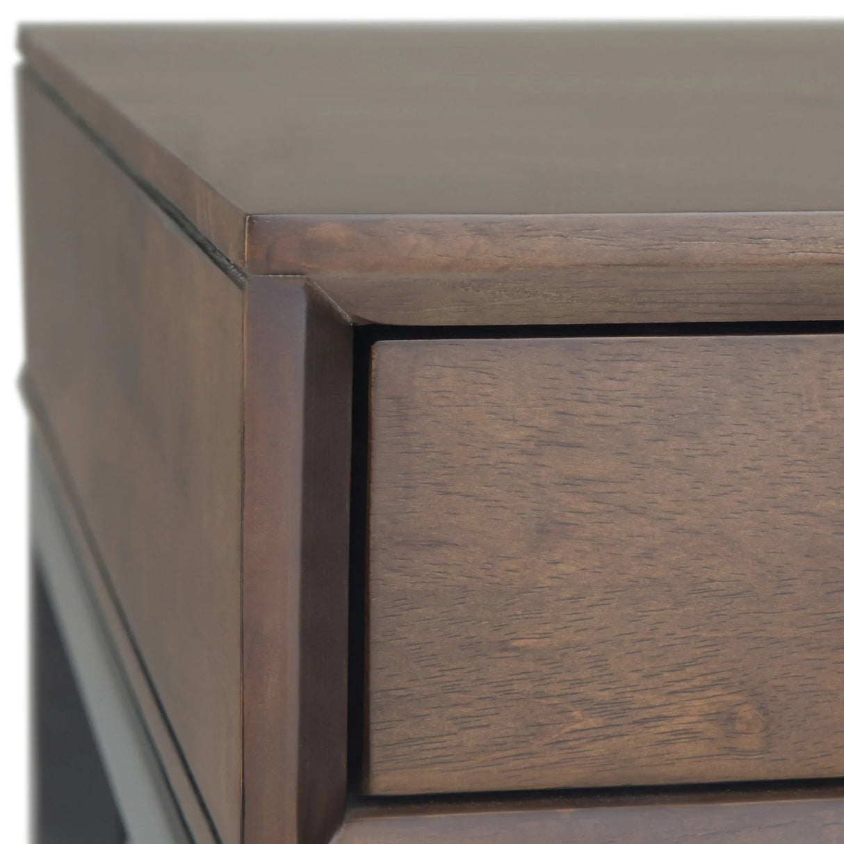 Banting - Mid Century Wide Desk, Handcrafted - Furniture Home Direct