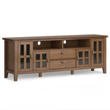 Artisan - TV Media Stand - Rustic Natural Aged Brown - Furniture Home Direct