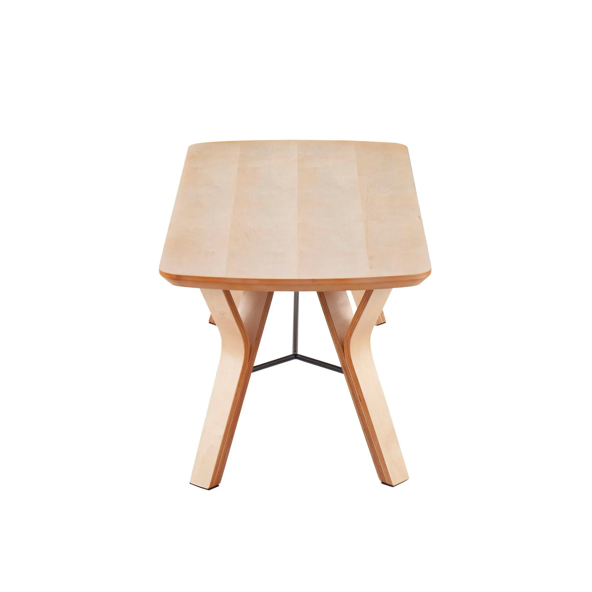 Folia - Mid-Century Modern Bench - Natural - Furniture Home Direct