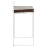 Fuji - Simple Elegance, Contemporary Stackable Counter Stool - Furniture Home Direct