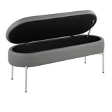 Chloe - Contemporary / Glam Bench - Furniture Home Direct