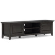 Amherst - Low TV Media Stand - Hickory Brown - Furniture Home Direct