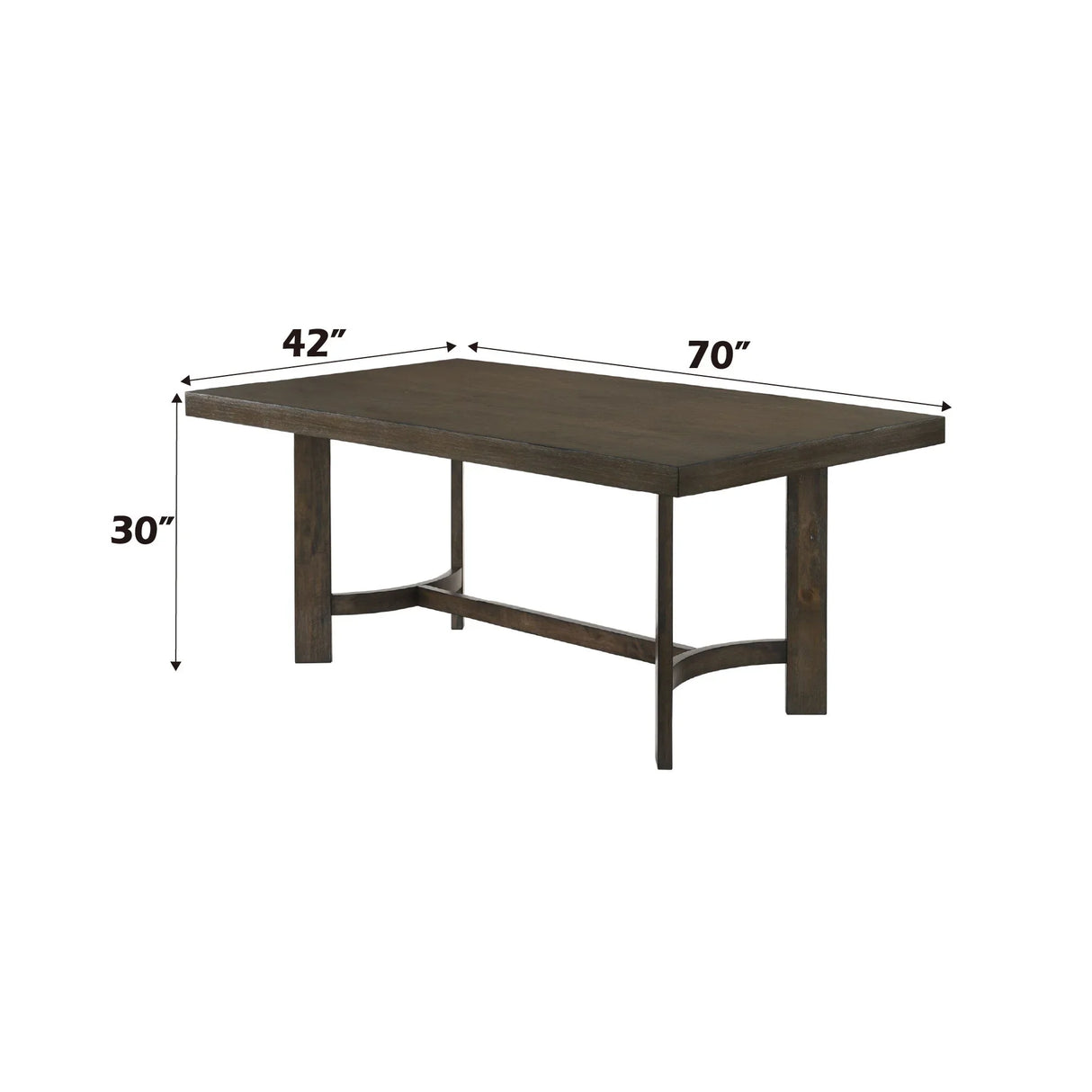 Farren - 11 Pieces Dining Room Set - Multi / Oak - Furniture Home Direct
