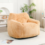 Beanbag Sofa Chair With Armrests Stuffed High Density Foam - Furniture Home Direct