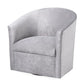 Eden - Swivel Chair With Microfiber Upholstery And Hardwood Frame - Furniture Home Direct