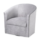 Eden - Swivel Chair With Microfiber Upholstery And Hardwood Frame - Furniture Home Direct