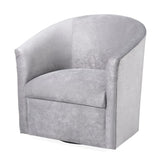 Eden - Swivel Chair With Microfiber Upholstery And Hardwood Frame - Furniture Home Direct