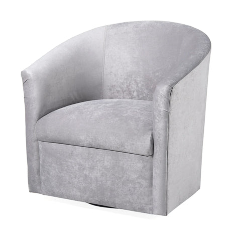 Eden - Swivel Chair With Microfiber Upholstery And Hardwood Frame - Furniture Home Direct