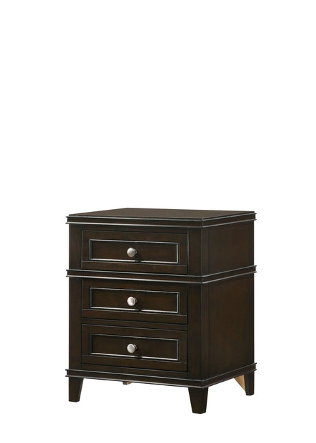 3 Drawer Nightstand With USB - Furniture Home Direct