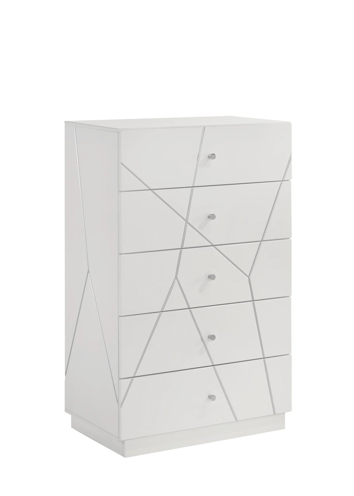 Bedroom Set Queen Bed Dresser Mirror Nightstand White - Furniture Home Direct
