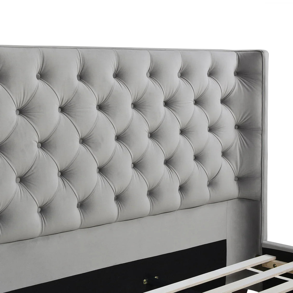 Manhattan - Shelter King Platform Bed Frame - Furniture Home Direct