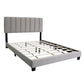 Queen Size Adjustable Headboard Upholstered Bed Frame The Combination Of Modern And Vintage Makes The Whole Visual Effect More Exquisite - Furniture Home Direct