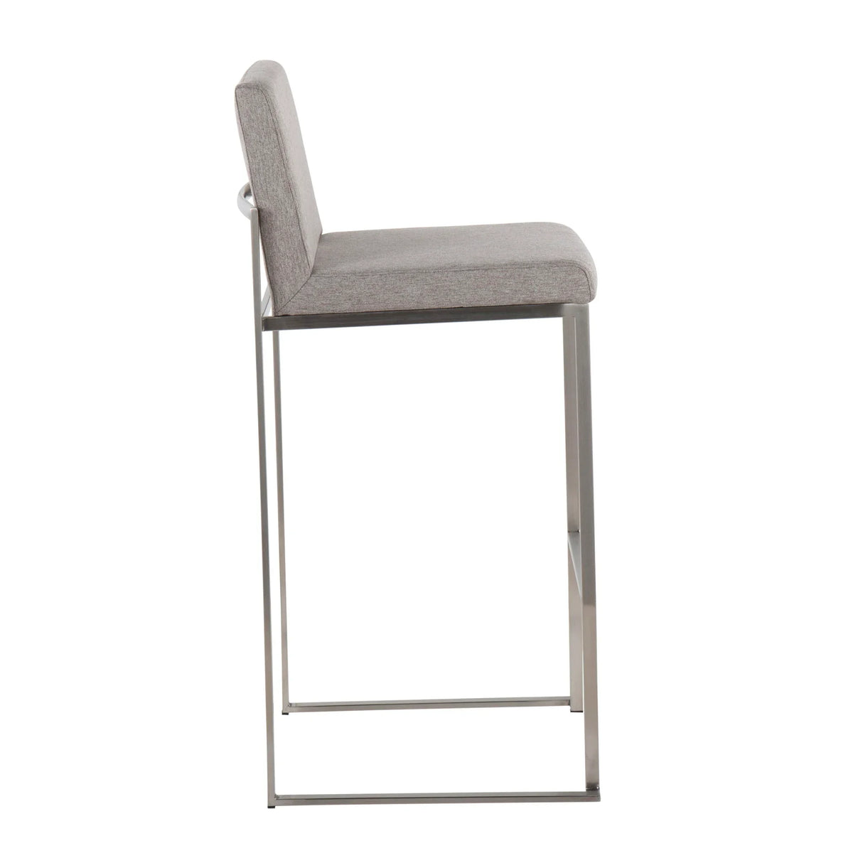 Fuji - Contemporary And Modern Elegance High Back Barstool - Furniture Home Direct