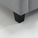 Modern 3 Piece Living Room Set - Gray - Furniture Home Direct