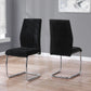 Dining Chair, Side Upholstered For Dining Room, Contemporary & Modern (Set of 2) - Furniture Home Direct