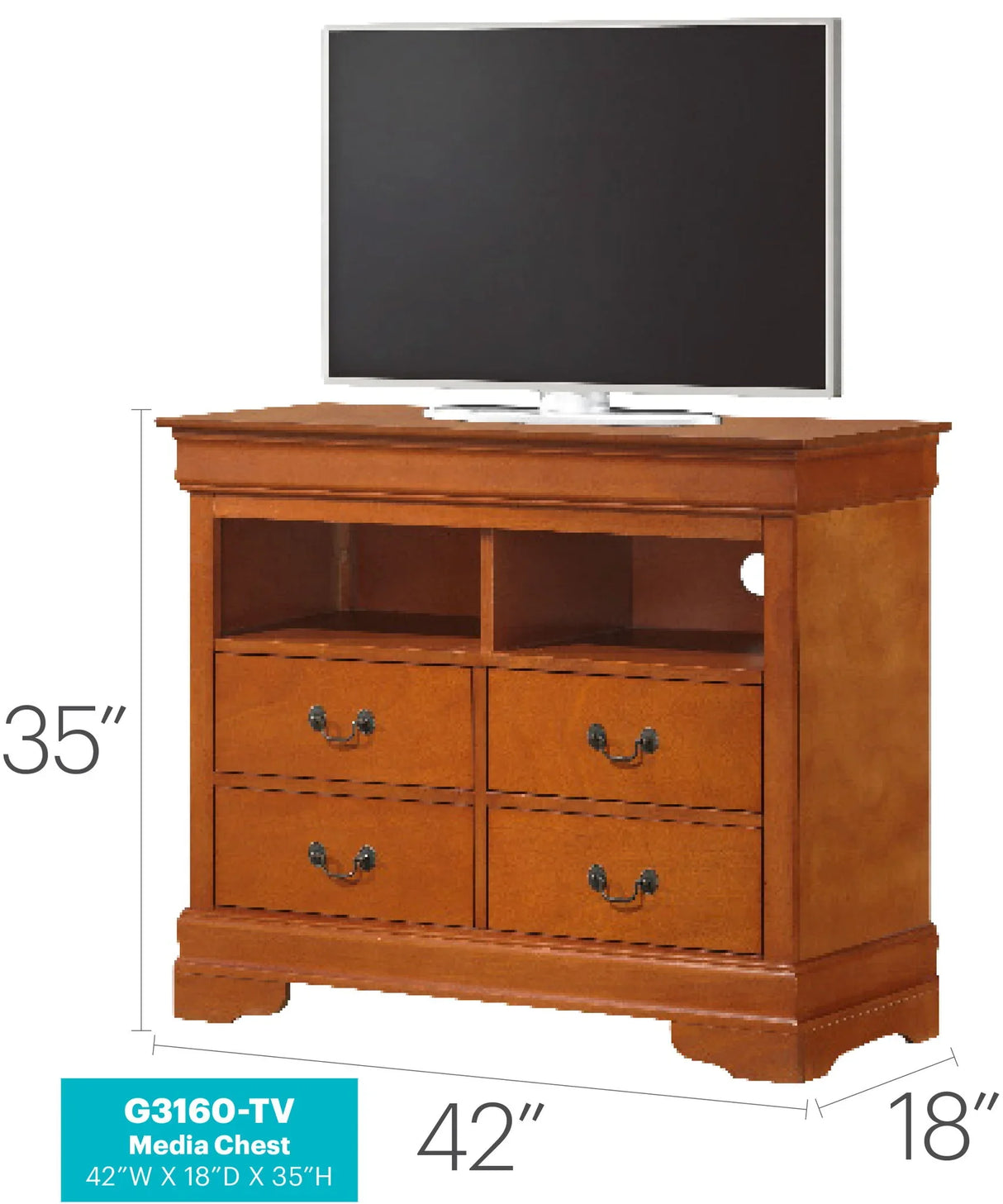 Media Storage Unit Timeless - Furniture Home Direct
