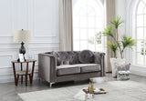Stylish Sloped Arm Loveseat - Furniture Home Direct