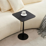 Modern Square Coffee Table And Computer Desk - Black / Gold - Furniture Home Direct