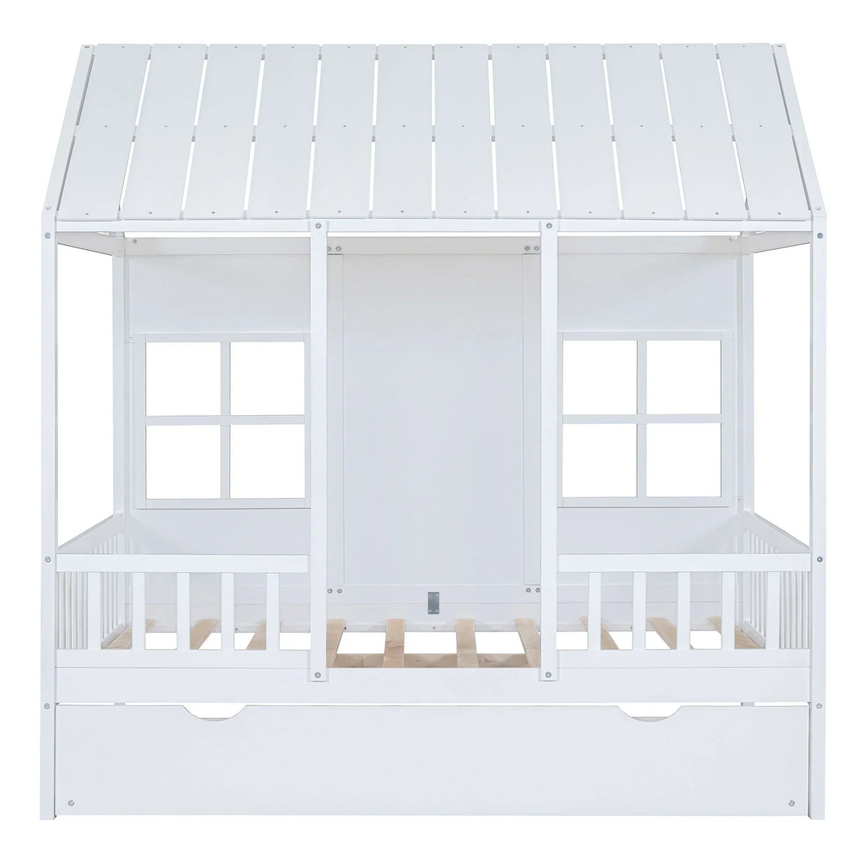 House Bed With Twin Size Trundle, Daybed - Furniture Home Direct