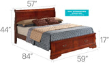 Louis Phillipe - Storage Bed - Furniture Home Direct