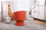 Swivel Accent Chair Armchair, Round Barrel Chair For Living Room Bedroom - Furniture Home Direct