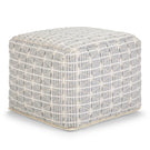 Noreen - Upholstered Square Pouf - Furniture Home Direct