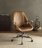 Hamilton - Top Grain Leather Office Chair - Furniture Home Direct