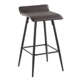 Ale - Contemporary Fixed Height Counter Stool (Set of 2) - Furniture Home Direct