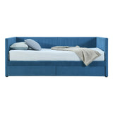Corduroy Daybed With Two Drawers And Wood Slat - Furniture Home Direct